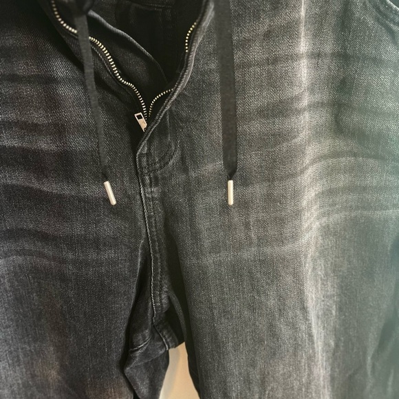 Juicy Couture Black High Rise Malibu Stretch Flare Jeans Women 24W NWOT - Picture 4 of 6